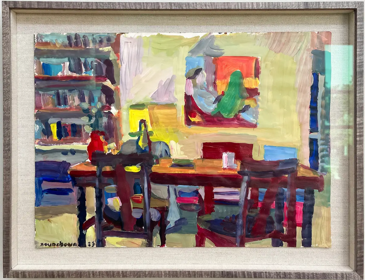 colorful still life art