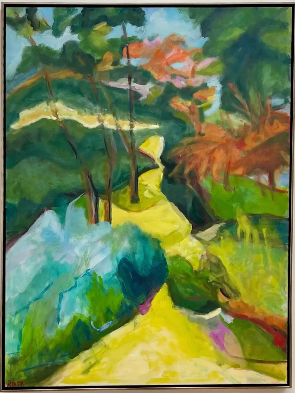 colorful landscape painting